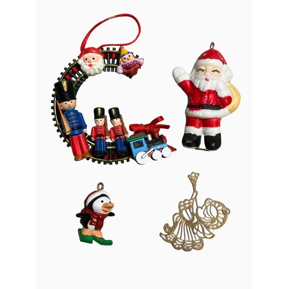 Miniature Christmas Ornament Custom Lot Hallmark Precious Moments and More - Picture 5 of 7